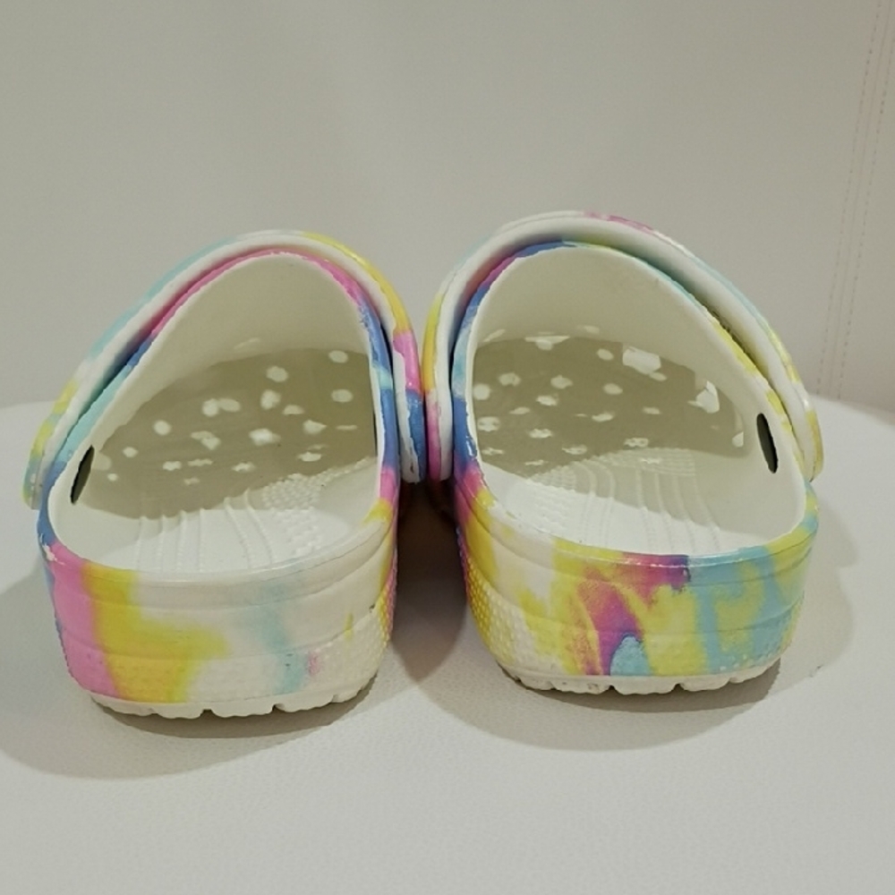 Crocs Multicolor Tie-Dye Clogs - image 3